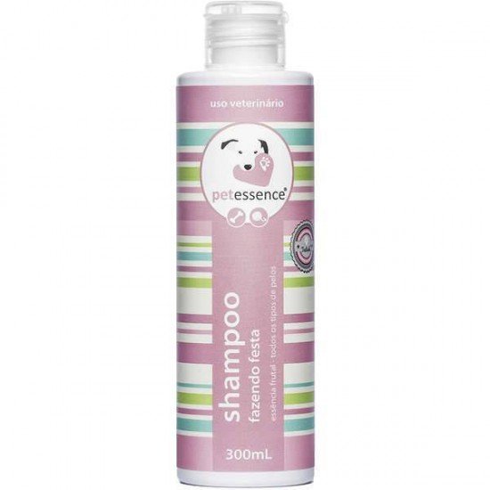 SHAMPOO PET ESSENCE FAZENDA FESTA PARA CÃES E GATOS 300ML