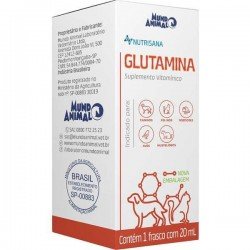 SUPLEMENTO ALIMENTAR GLUTAMINA MUNDO ANIMAL NUTRISANA