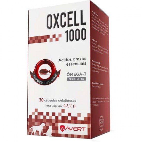SUPLEMENTO AVERT OXCELL 30 CÁPSULAS