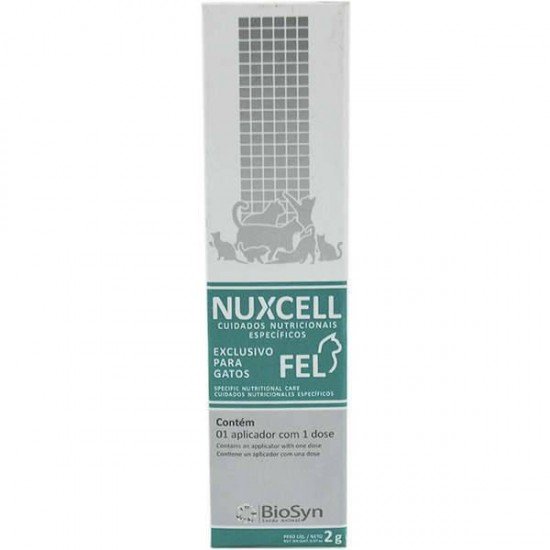 SUPLEMENTO VITAMÍNICO BIOSYN NUXCELL FEL PARA GATOS