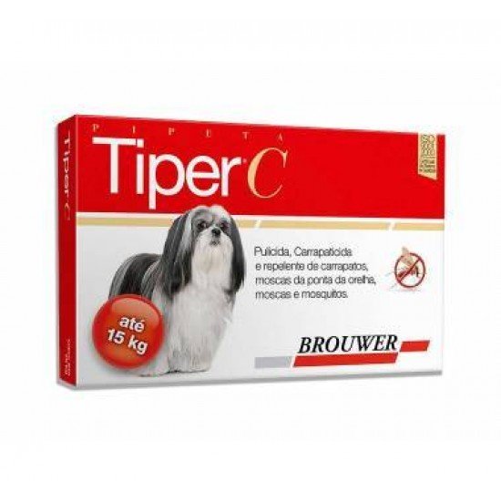 TIPER C BROUWER PARA CÃES ATÉ 15KG
