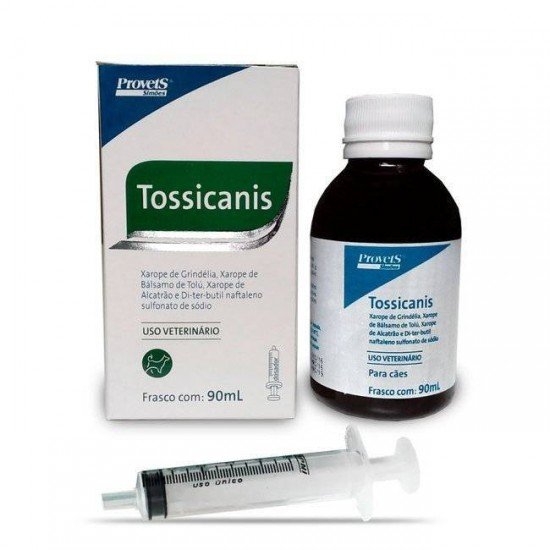 XAROPE PROVETS PARA CÃES TOSSICANIS - 90 ML