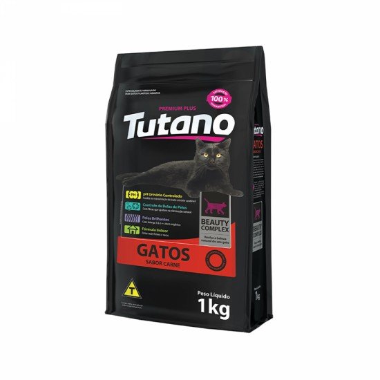 Ração Tutano para Gatos Sabor Carne