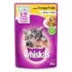 RAÇÃO ÚMIDA WHISKAS SACHÊ PARA GATOS FILHOTES SABOR FRANGO AO MOLHO - 85G